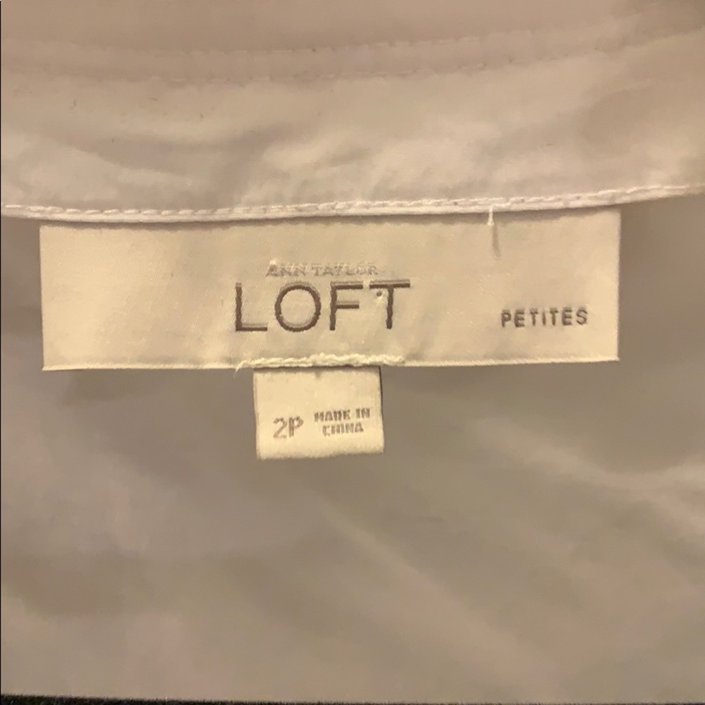 Loft Ruffle Front Dress - Picture 2 of 4